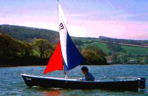 Linnet under sail