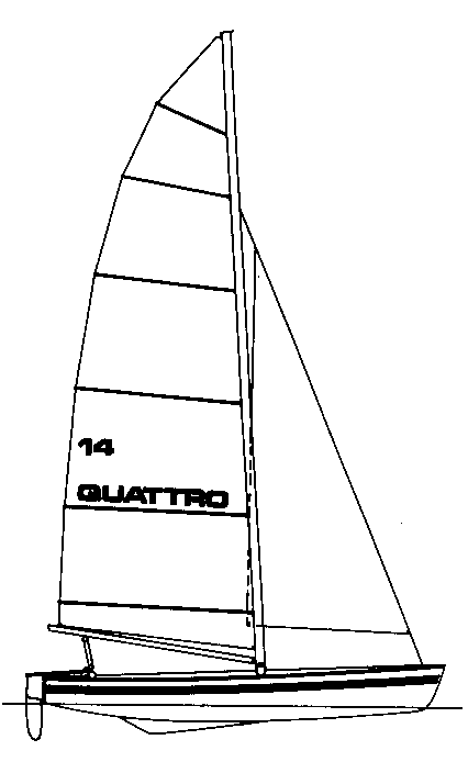 Quattro 14 lines drawing